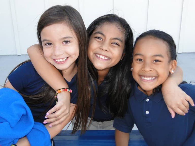 Smiling children